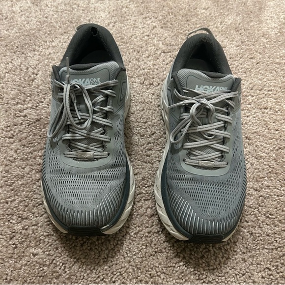 Hoka One One Bondi 7 X-Wide Gray Men’s Size 9 - Picture 15 of 16